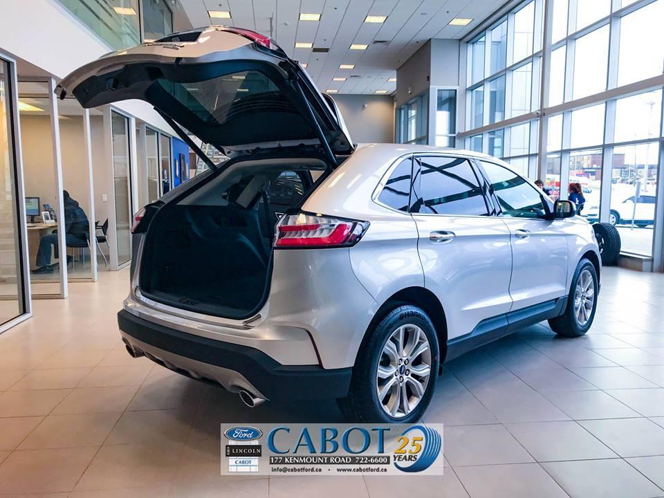 2019 Ford Edge Back Exterior Trunk Open 2019 Ford Edge Back Exterior Trunk Open Cabot Ford in St. John's Newfoundland
